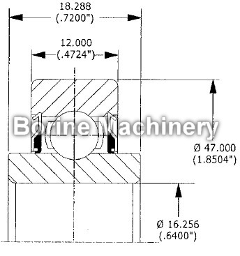 203KRR6,6095 Special Agricultural bearing