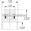 203KRR6,6095 Special Agricultural bearing