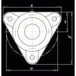 20211K/C3 215492 Spherical Roller Bearings